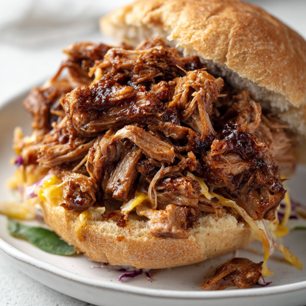 Crockpot Pulled Pork Sandwich