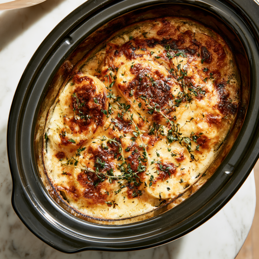 Crockpot Scalloped Potatoes