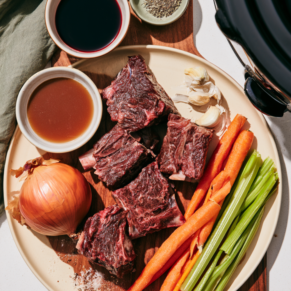 Crockpot Short Ribs-ingredients