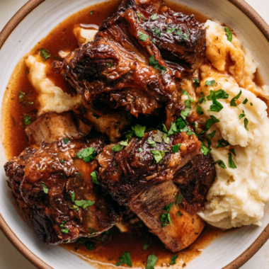 Crockpot Short Ribs-serving ideas