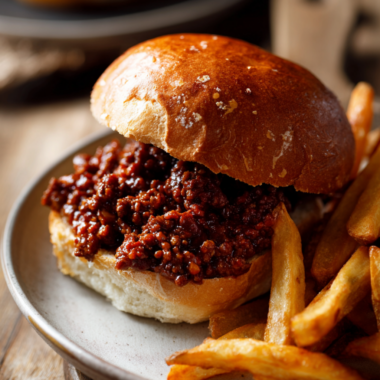 Crockpot Sloppy Joes -Sandwiches