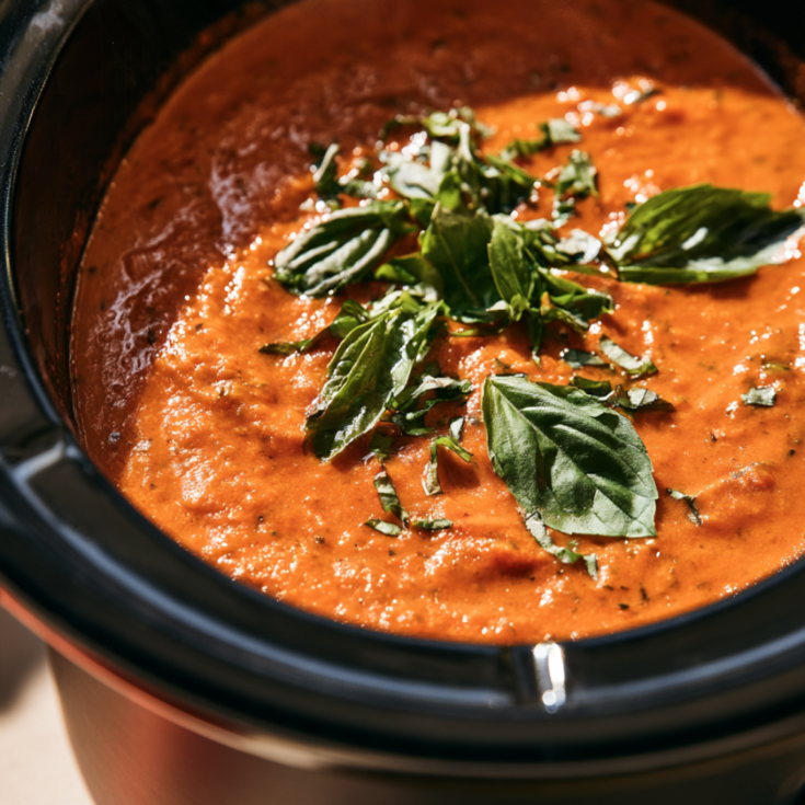 Crockpot Tomato Soup Recipe