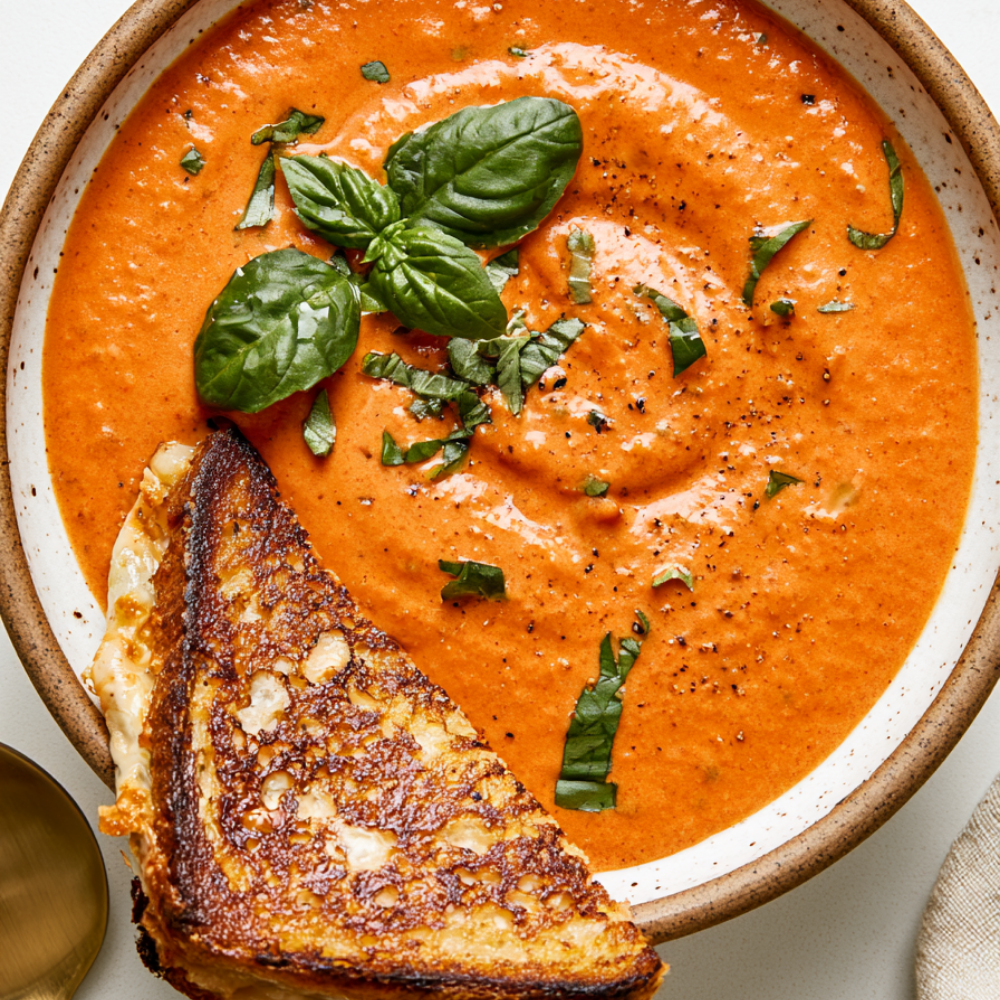 Crockpot Tomato Soup Recipe-Bowl