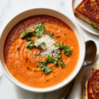 Crockpot Tomato Soup Recipe-Served