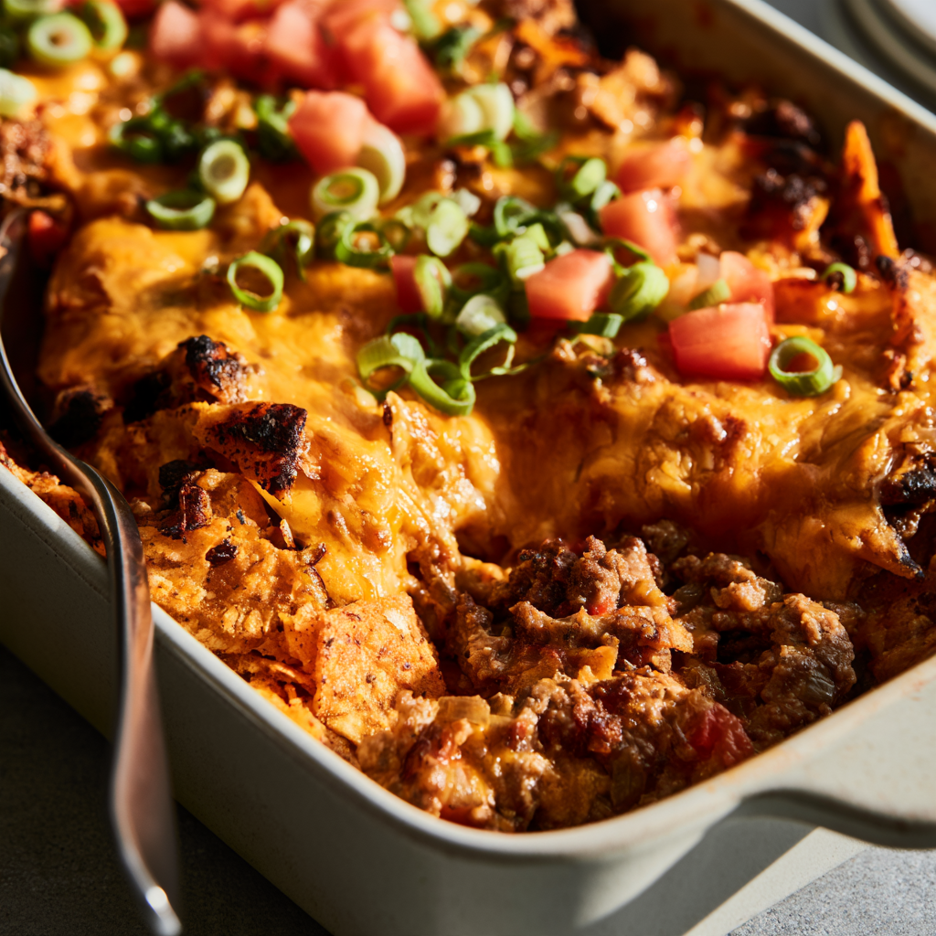 Doritos Casserole with Ground Beef