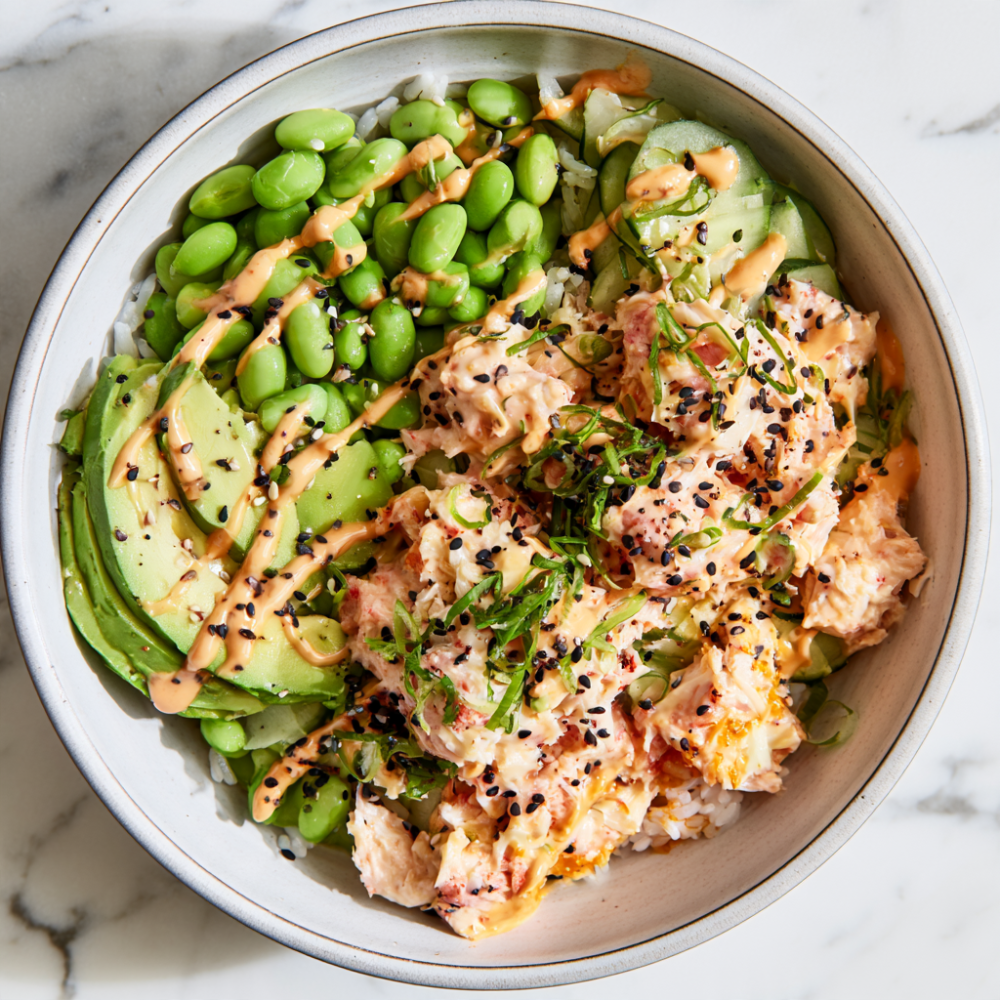 Easy Homemade Poke Bowl-Variation