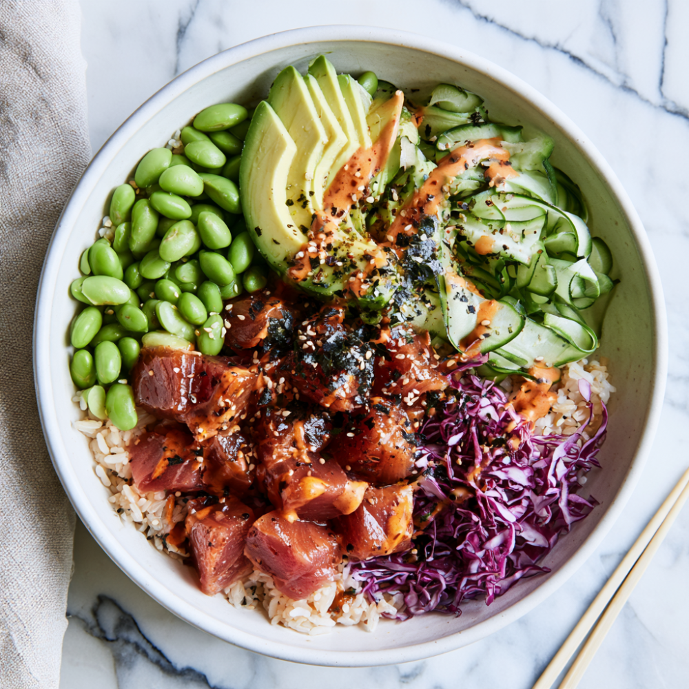Easy Homemade Poke Bowl