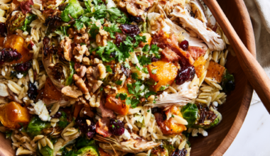 Fall Harvest Pasta Salad with Protein