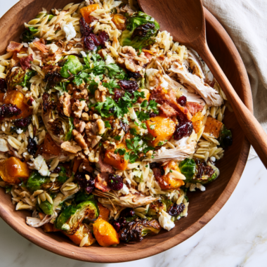 Fall Harvest Pasta Salad with Protein