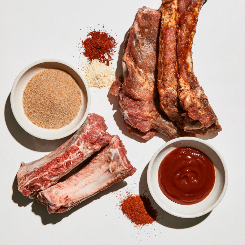 Fall-Off-the-Bone Crockpot Ribs-ingredients