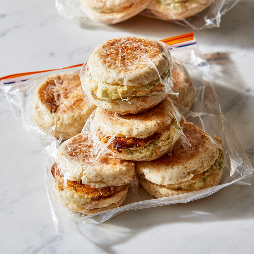 Freezer Breakfast Sandwiches