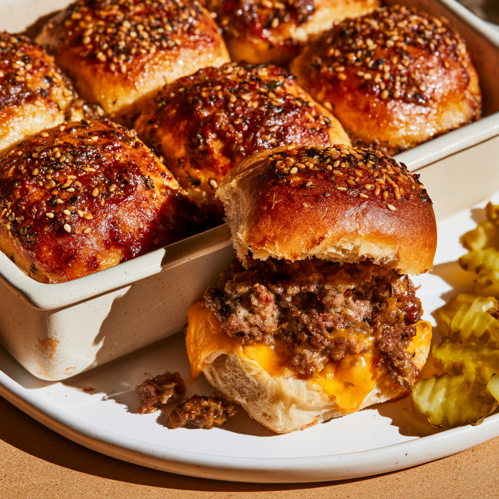 Ground Beef Sliders