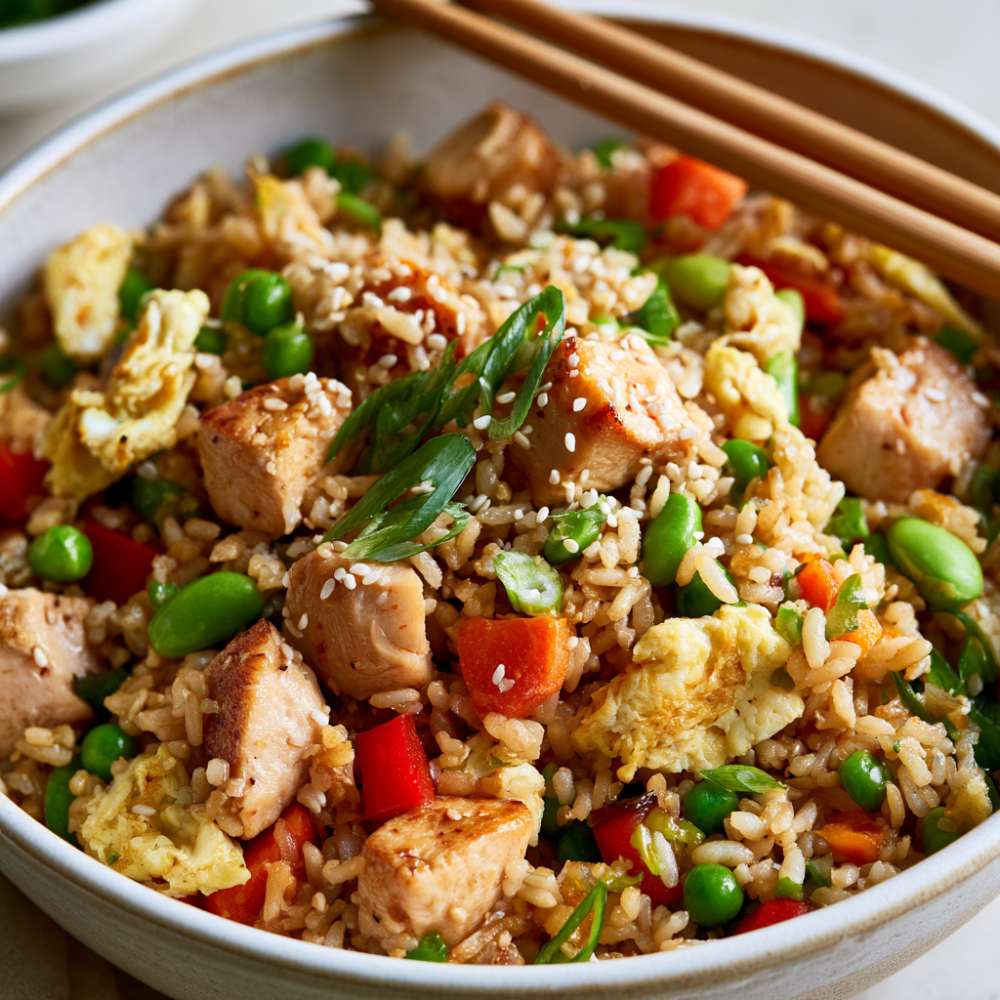 Healthy Chicken Fried Rice