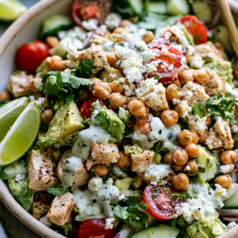 High-Protein Avocado Salad