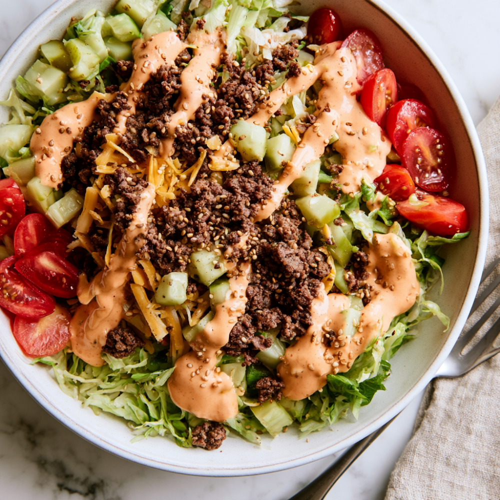 High-Protein Big Mac Salad