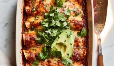 High-Protein Chicken Enchiladas