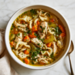 High-Protein Chicken Noodle Soup