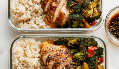 High-Protein Chicken and Rice Meal Prep