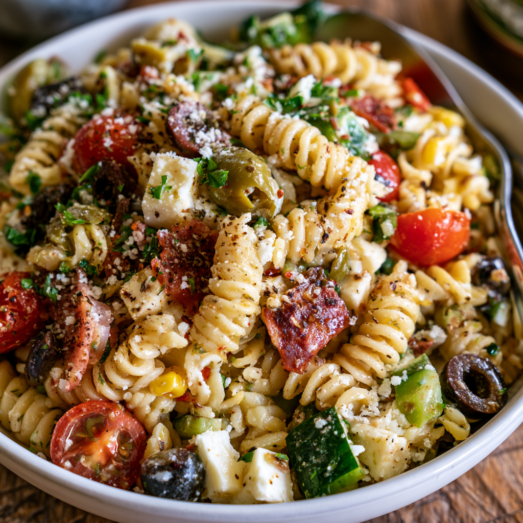 High-Protein Italian Pasta Salad
