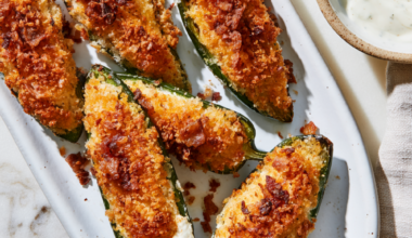High-Protein Jalapeno Poppers with Cottage Cheese -Party Food