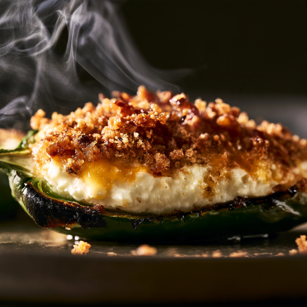 High-Protein Jalapeno Poppers with Cottage Cheese - close up