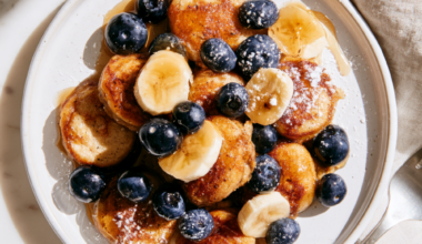 High-Protein Mini Pancakes