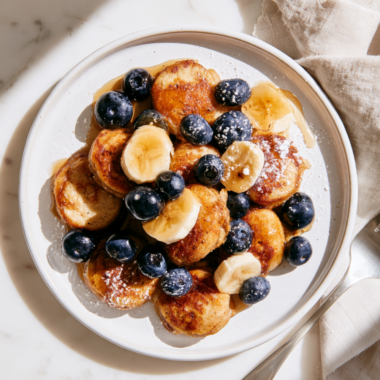 High-Protein Mini Pancakes