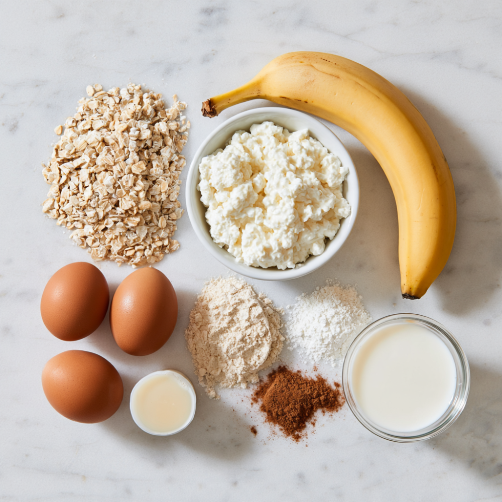 High-Protein Mini Pancakes - Ingredients
