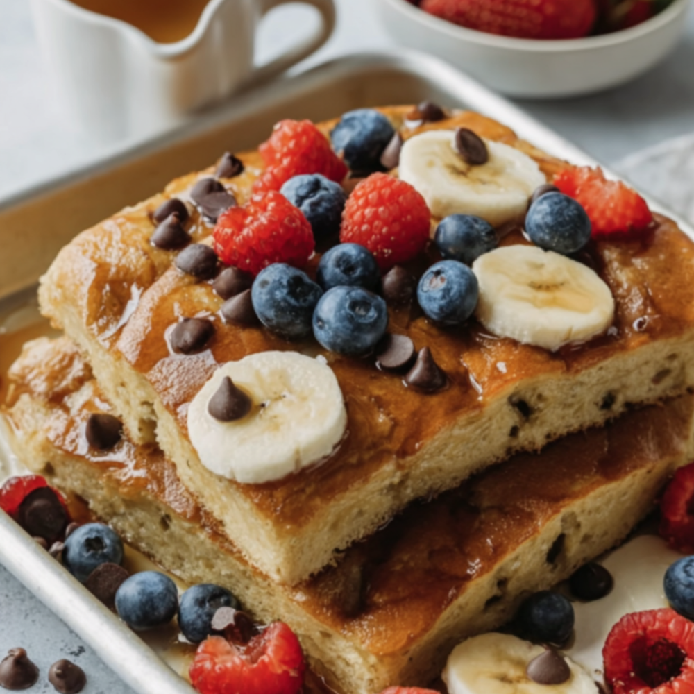 High-Protein Sheet Pan Pancakes
