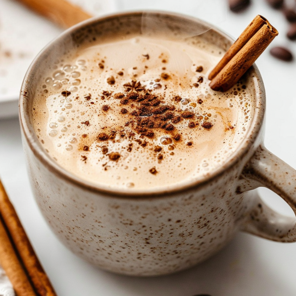 Hot Protein Coffee-with cinnamon