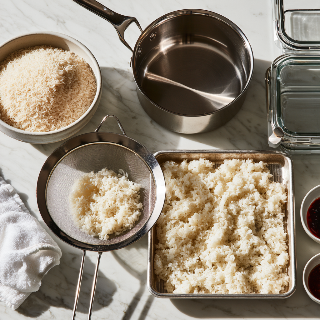 How to make rice for meal prep