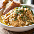 Italian Chicken Crockpot Recipe-served