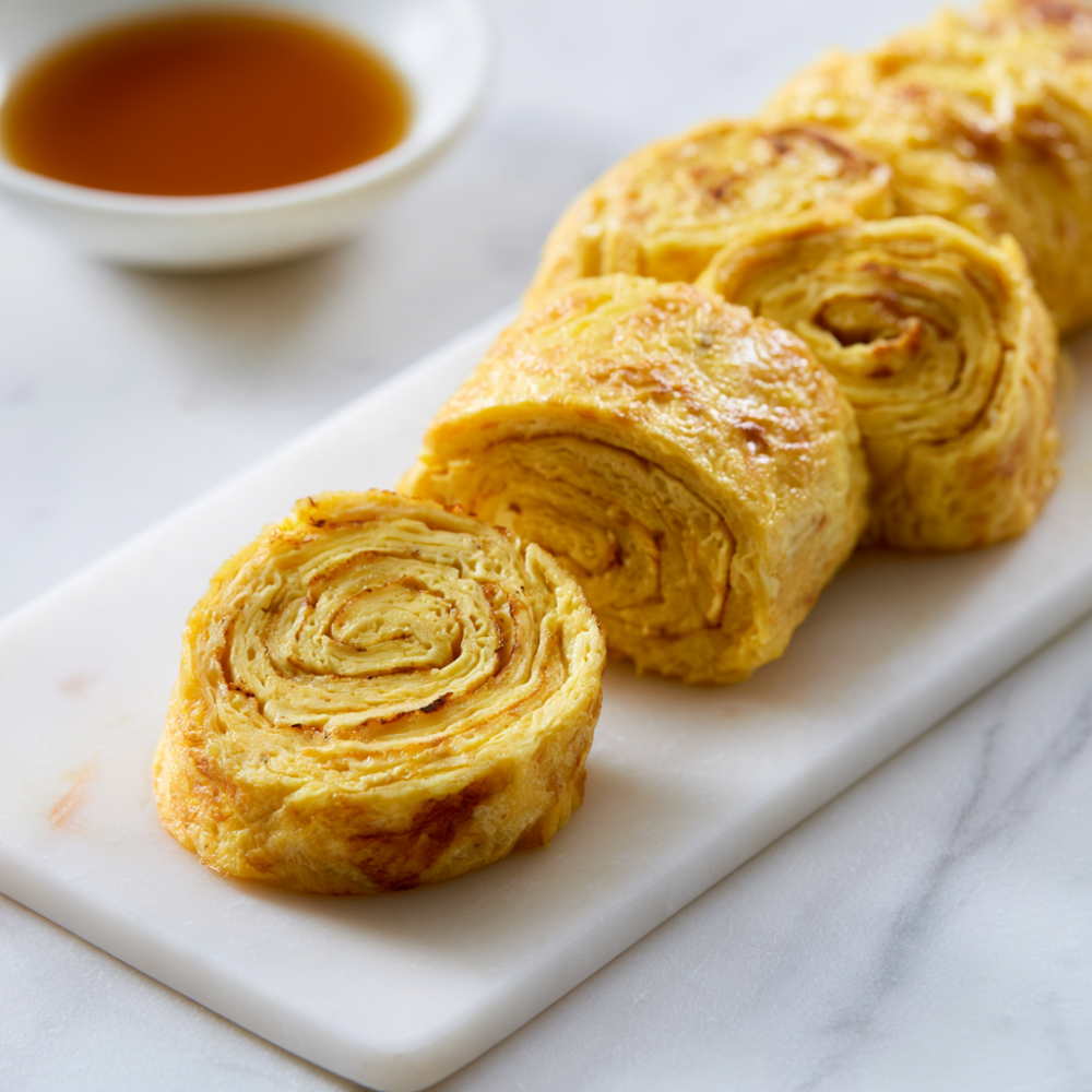 Japanese Egg Rolls -Tamagoyaki