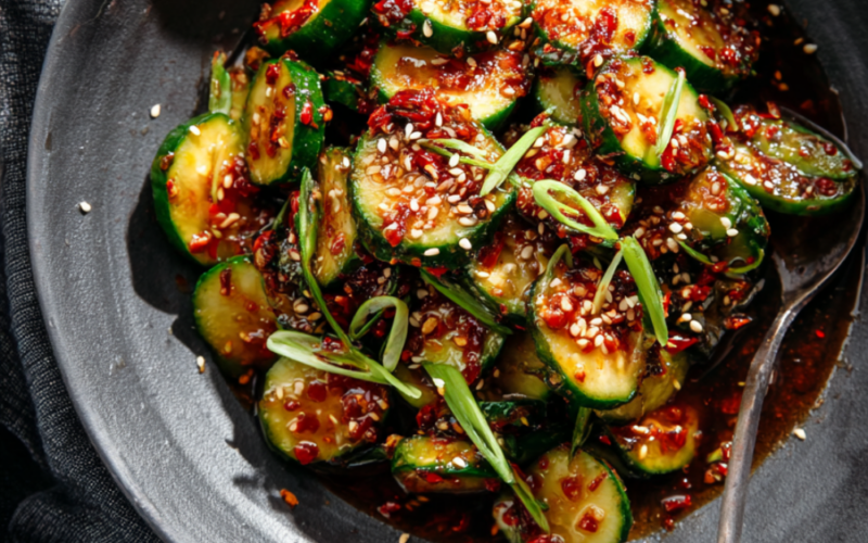 Korean Cucumber Salad (Oi Muchim)