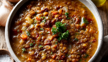 Lentil soup