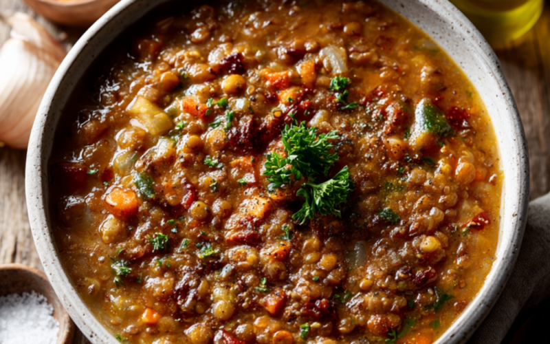 Lentil soup