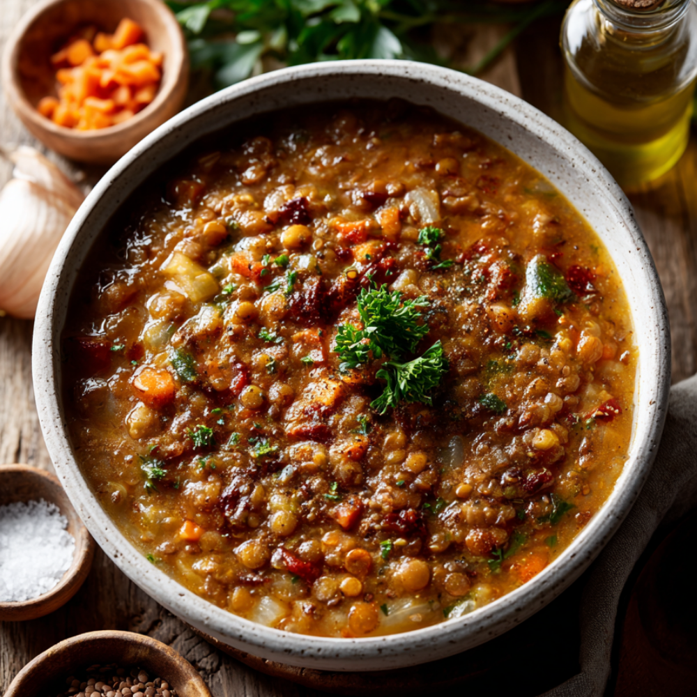 Lentil soup