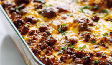 Make Ahead Breakfast Casserole