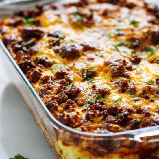 Make Ahead Breakfast Casserole