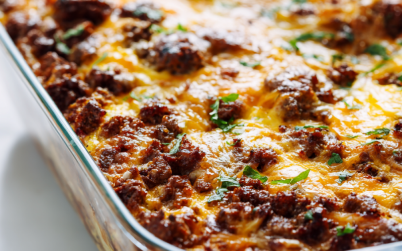 Make Ahead Breakfast Casserole