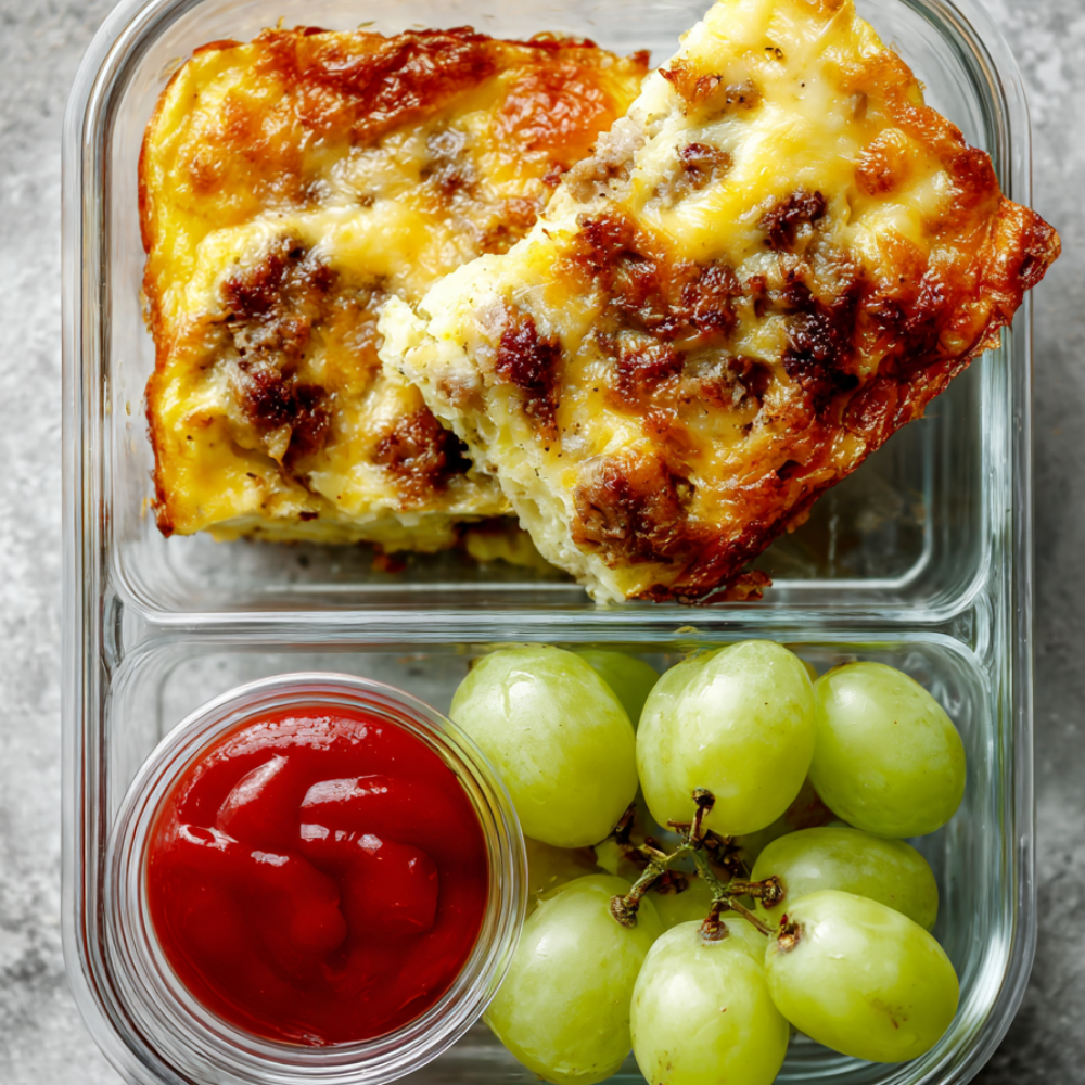 Make Ahead Breakfast Casserole-meal prep