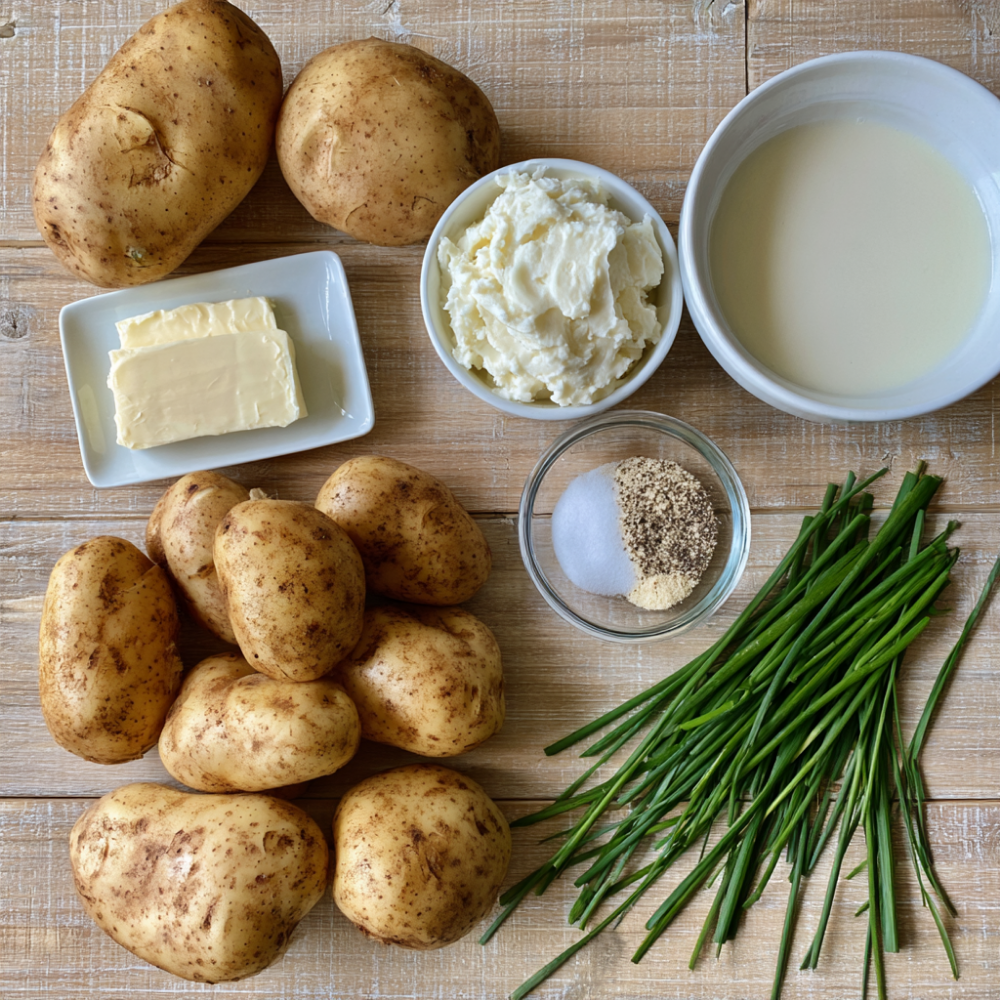 Make Ahead Mashed Potatoes Ingredients