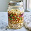 Mason Jar Ramen (Miso Ginger Chicken) closed