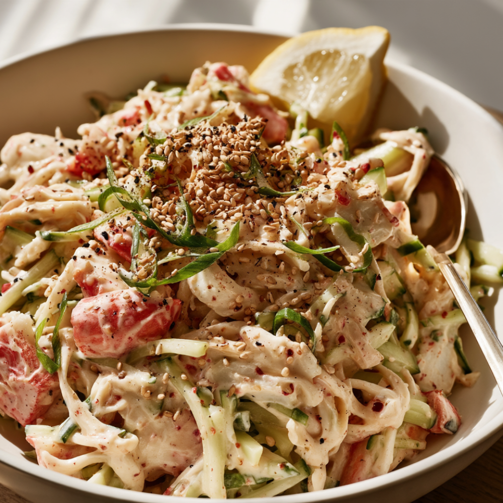Japanese Crab Salad Recipe bowl
