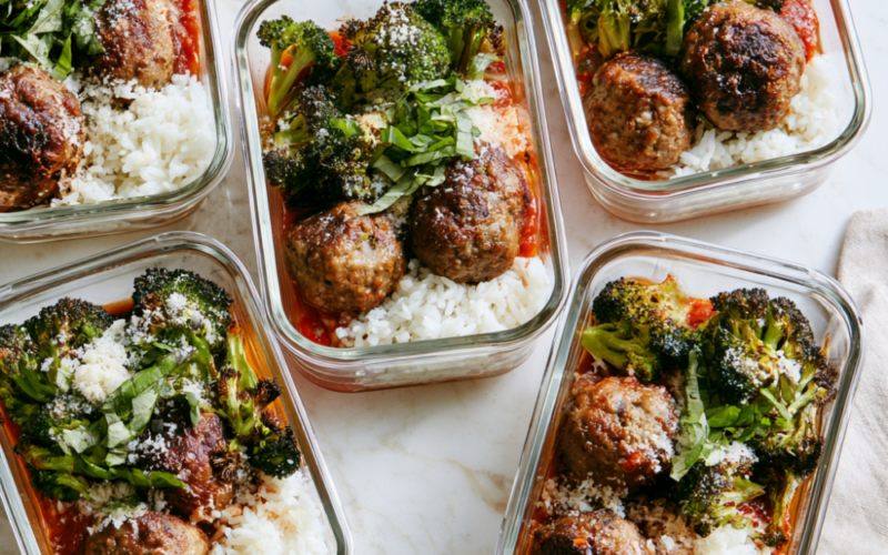 Meatball Meal Prep Bowls