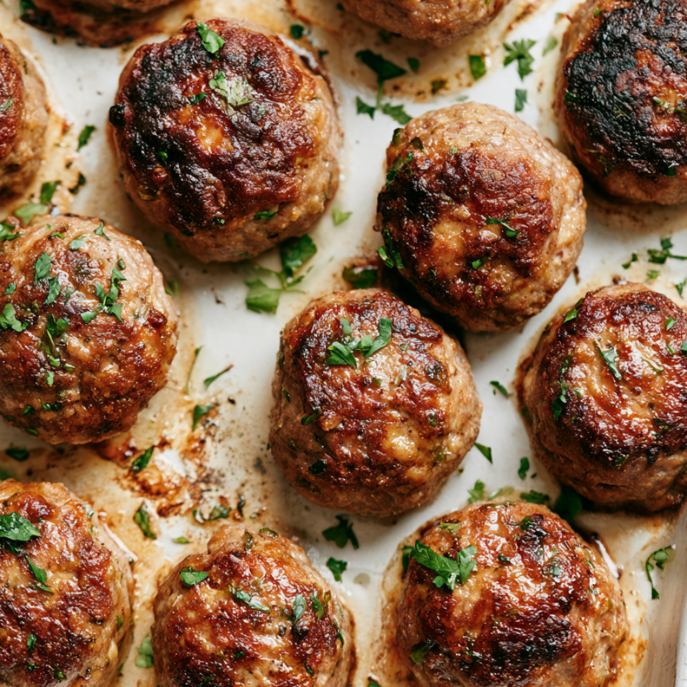 Meatball Meal Prep Bowls-oven baked