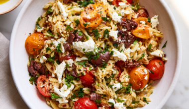 Mediterranean Orzo Salad Recipe
