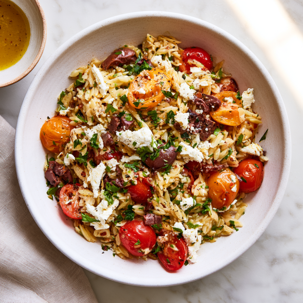 Mediterranean Orzo Salad Recipe