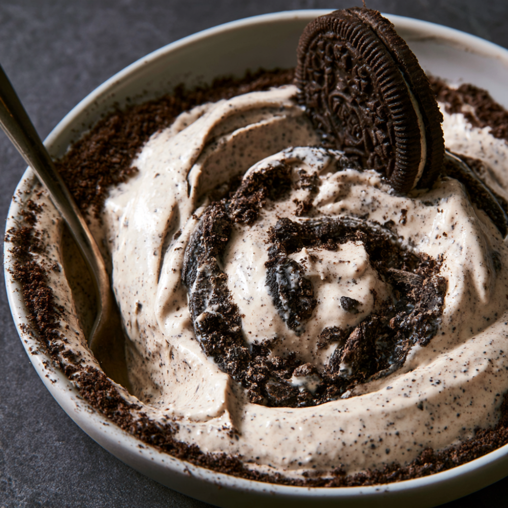 5-Minute Oreo Protein Pudding
