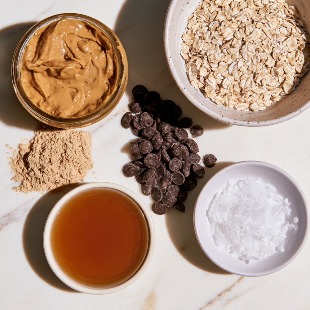 Peanut Butter Chocolate Bars- Ingredients